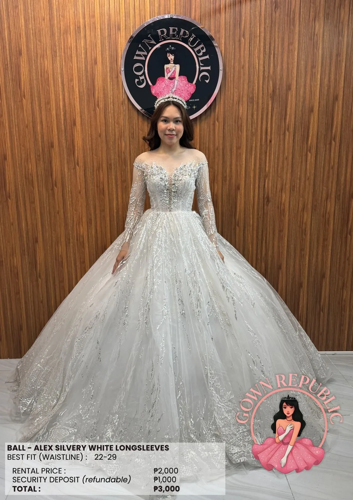 Ball Gowns: White 292